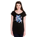 Produktbild Lilo & Stitch - Stitch T-shirt dam Loose Fit svart