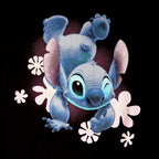 Produktbild Lilo & Stitch - Stitch T-shirt dam Loose Fit svart