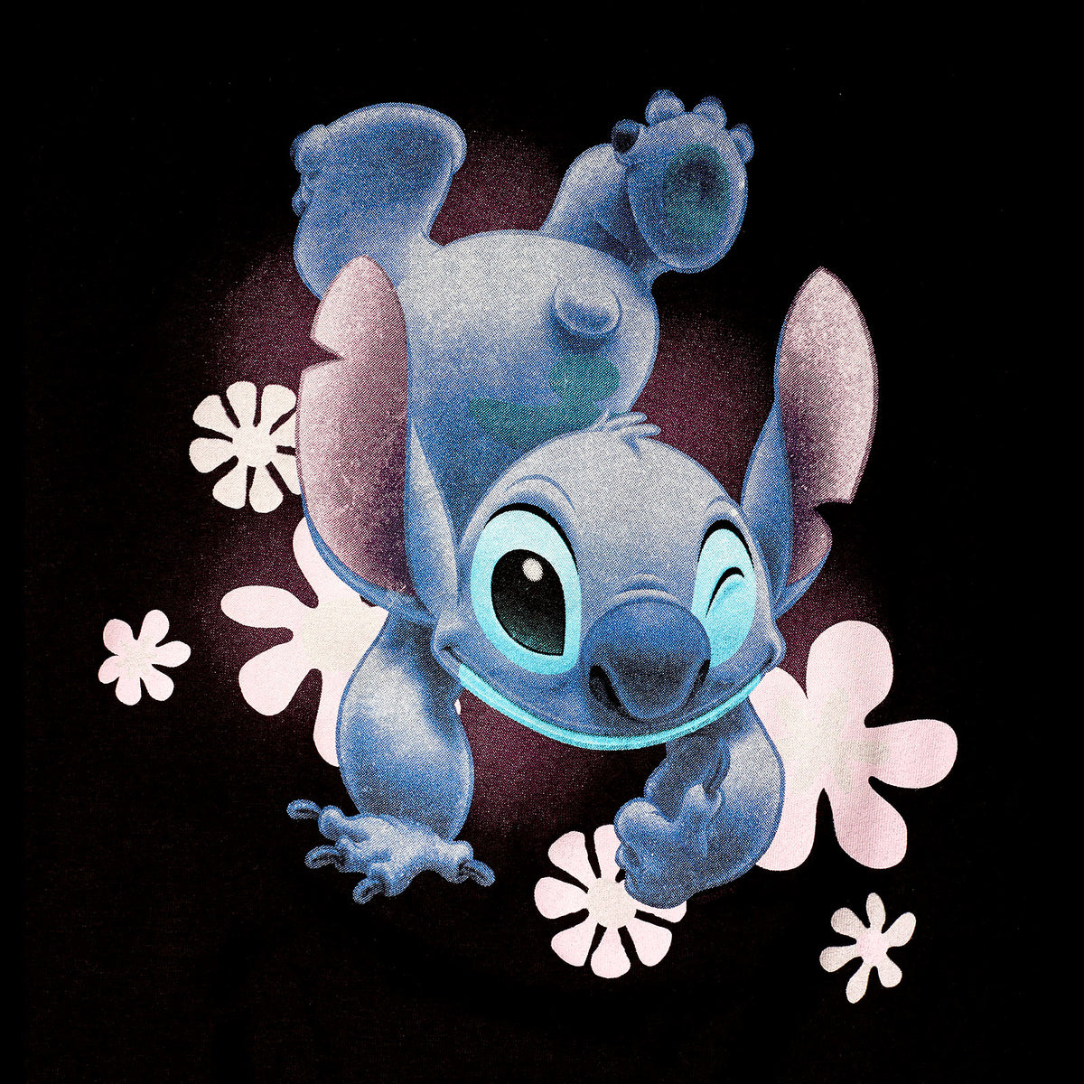 Produktbild Lilo & Stitch - Stitch T-shirt dam Loose Fit svart