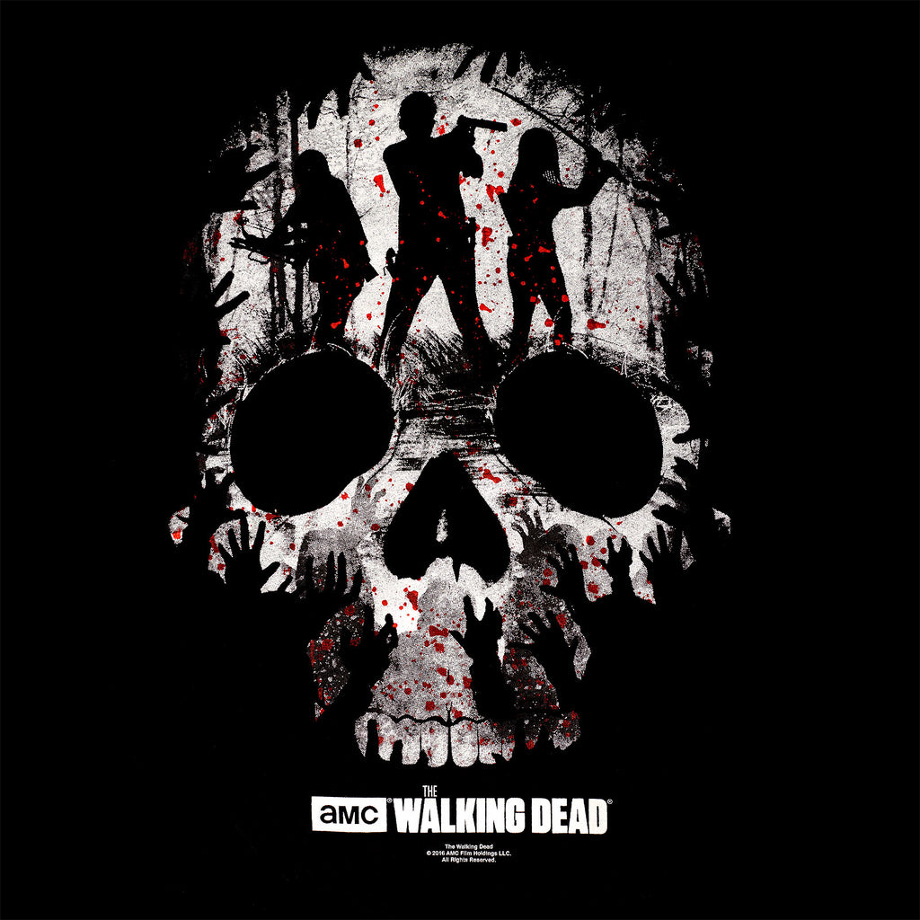 Produktbild Walking Dead - Skull T-shirt dam
