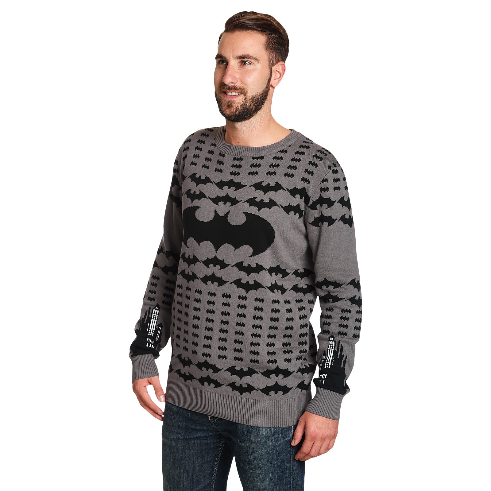 Produktbild Batman - Logotyp Stickad Tröja
