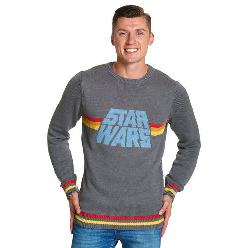 Produktbild Star Wars - Logo Vintage Stickad Tröja