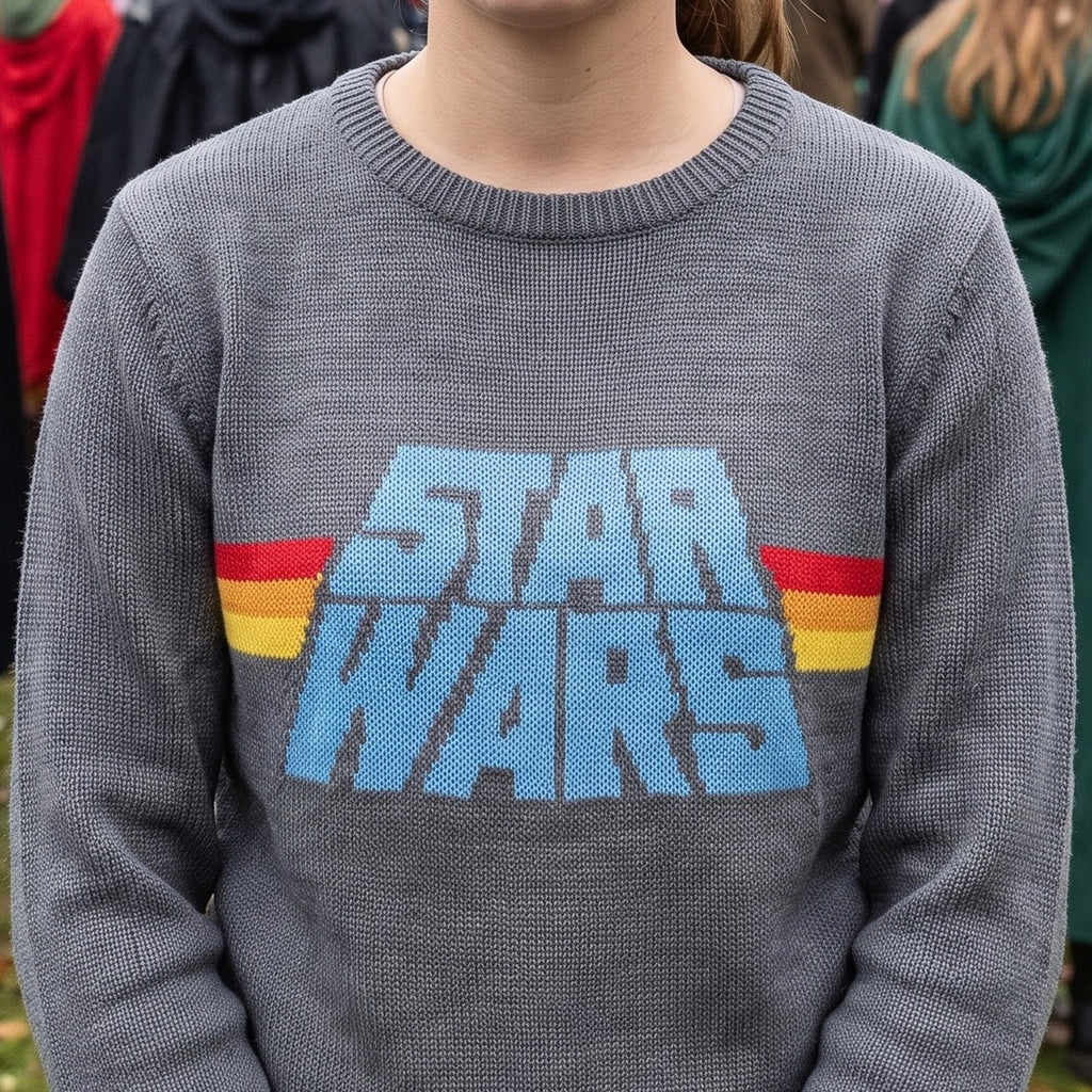 Produktbild Star Wars - Logo Vintage Stickad Tröja