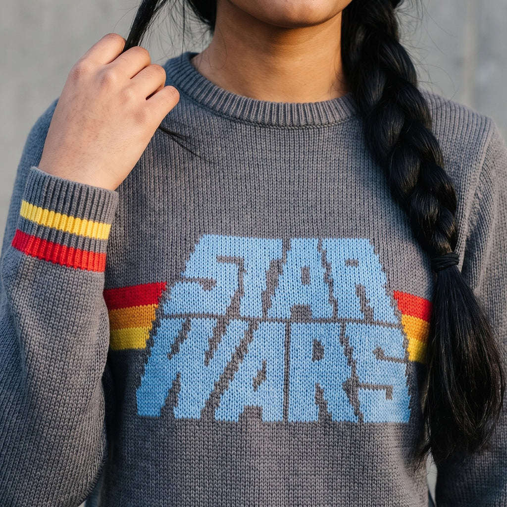 Produktbild Star Wars - Logo Vintage Stickad Tröja