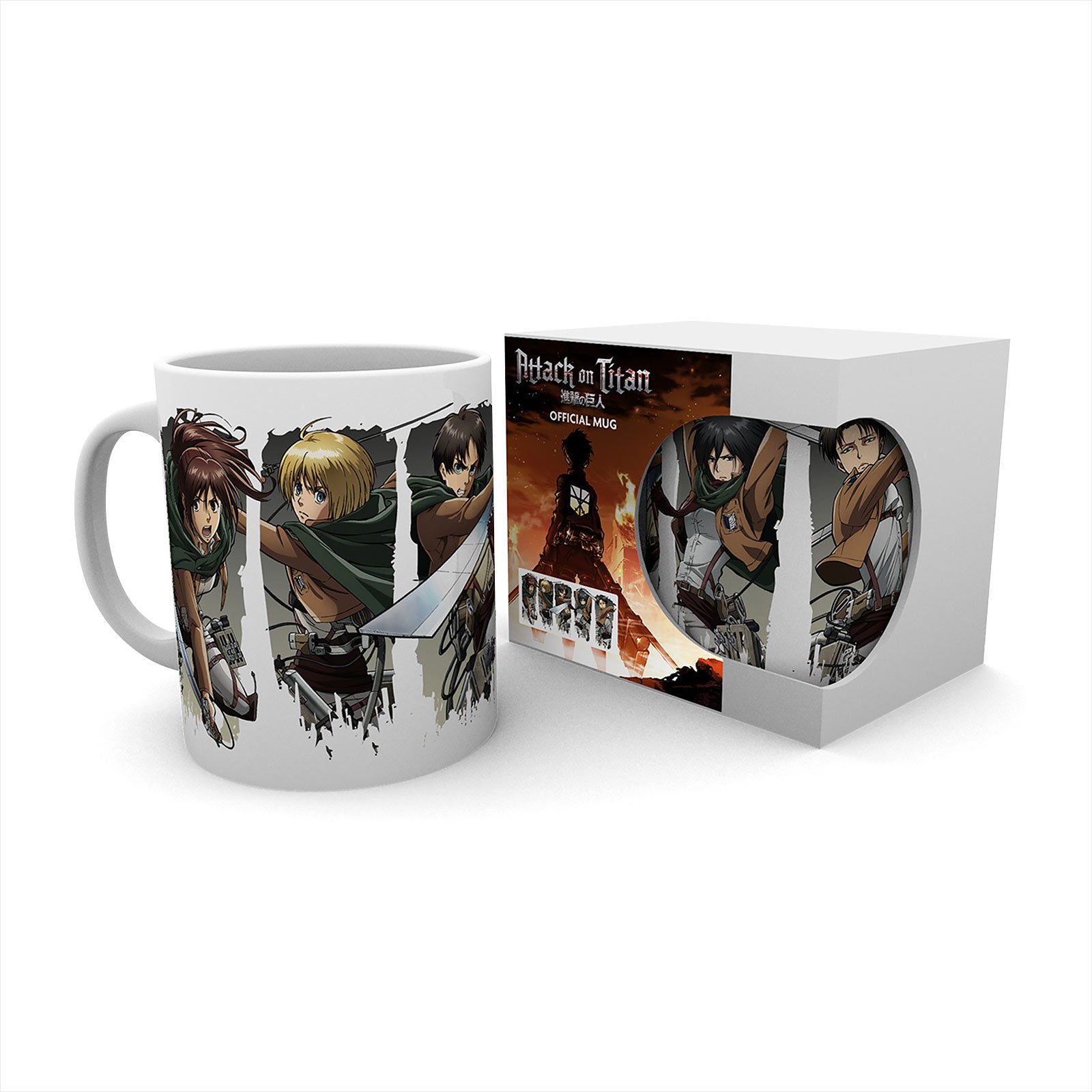 Produktbild Attack on Titan - Characters Mugg