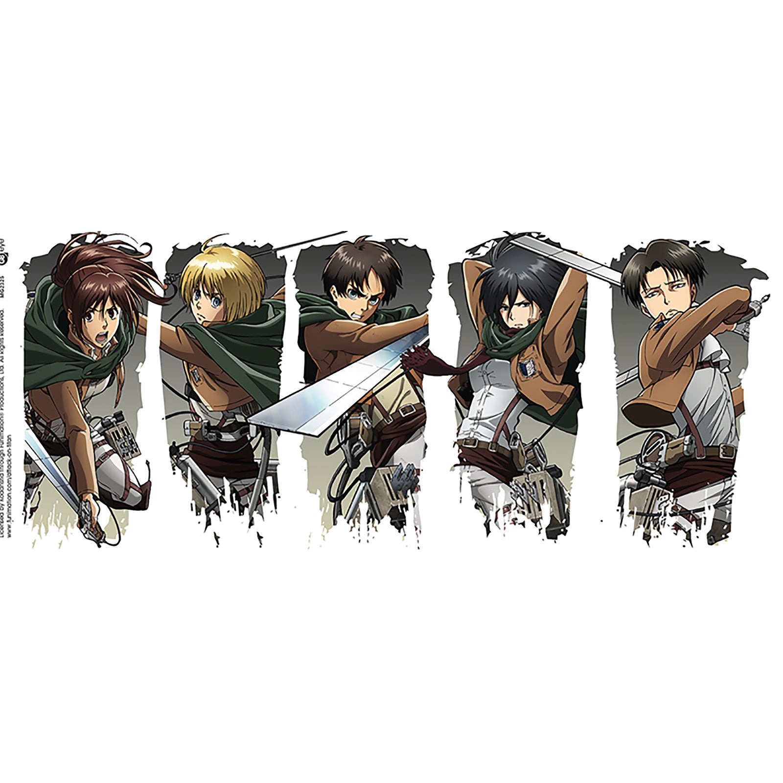 Produktbild Attack on Titan - Characters Mugg