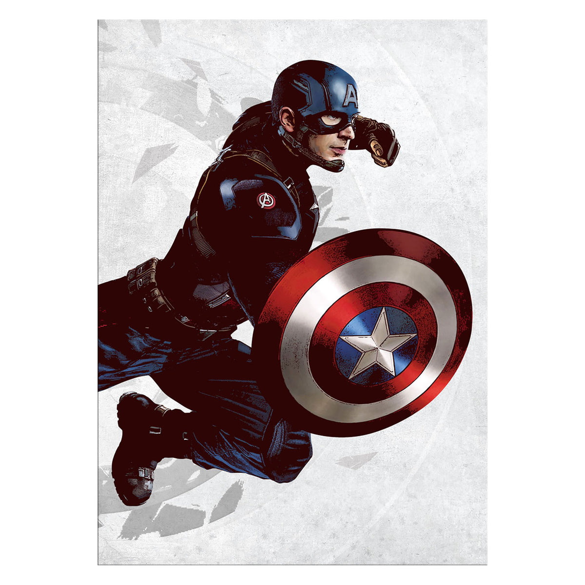 Produktbild Captain America - Civil War Metallposter
