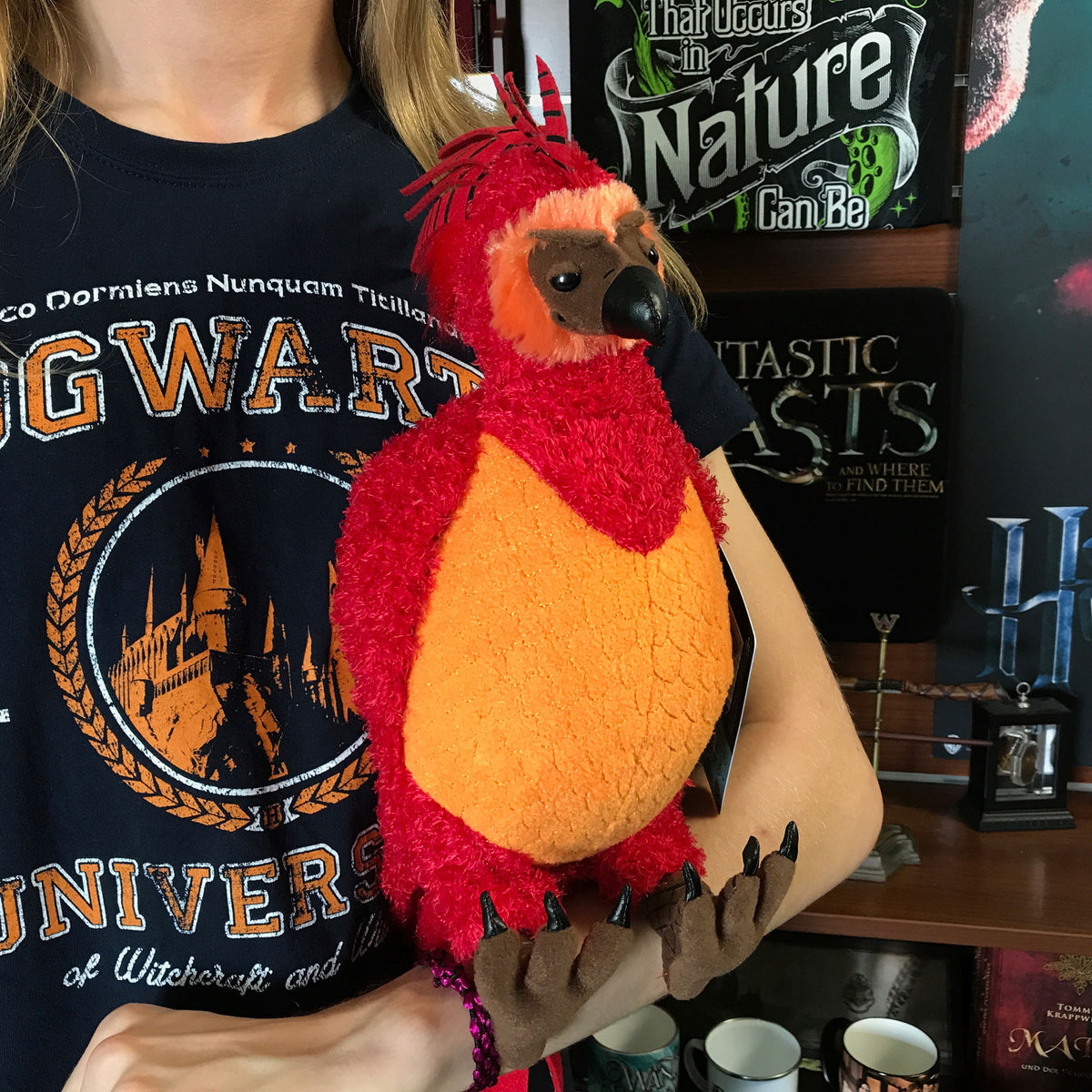 Produktbild Harry Potter - Fawkes plyschfigur 30 cm