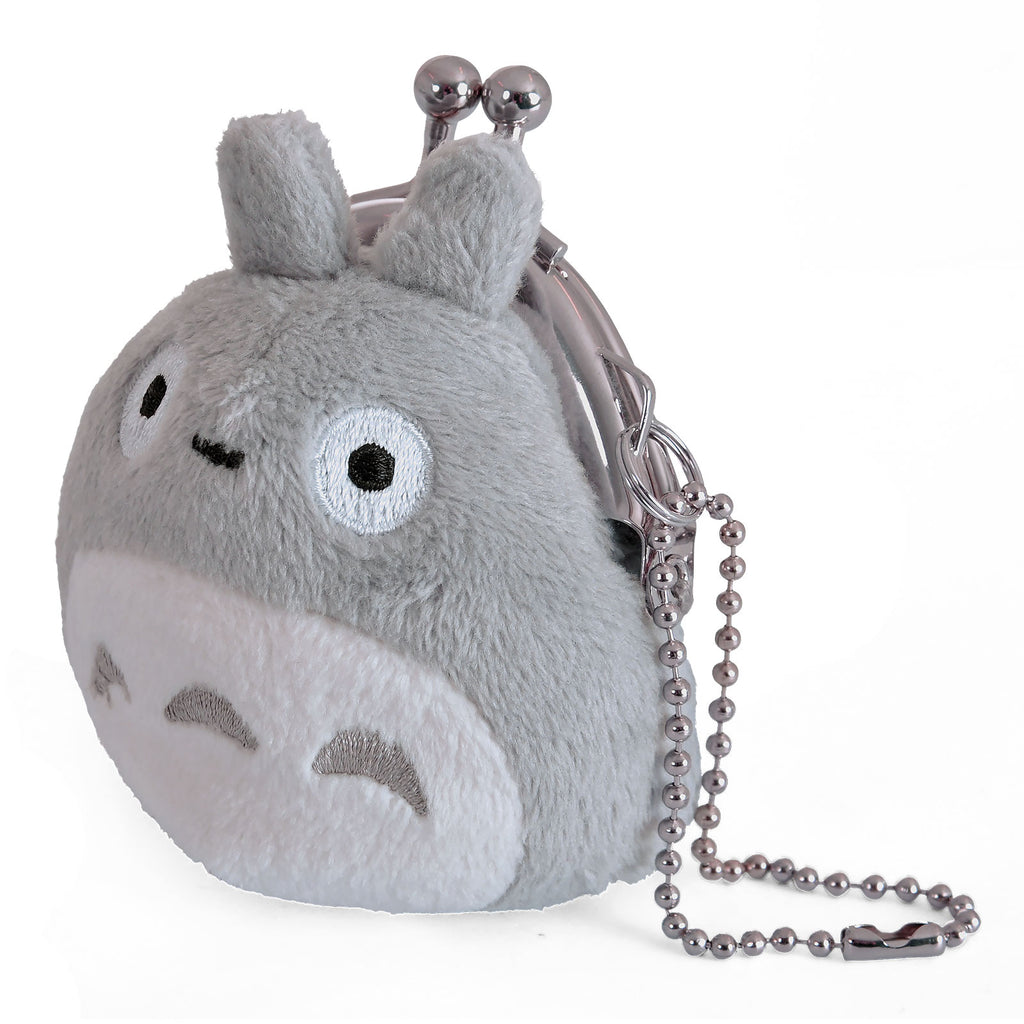 Produktbild Totoro - Plysch myntbörs grå