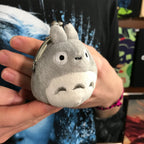 Produktbild Totoro - Plysch myntbörs grå