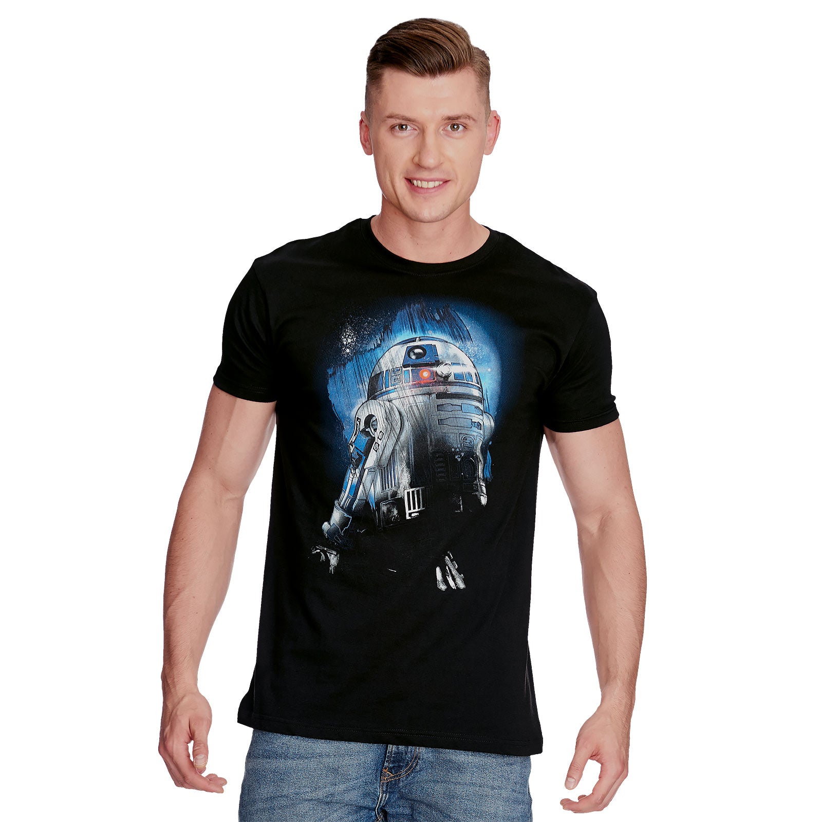 Produktbild Star Wars - R2-D2 Droid in the Dark T-shirt svart