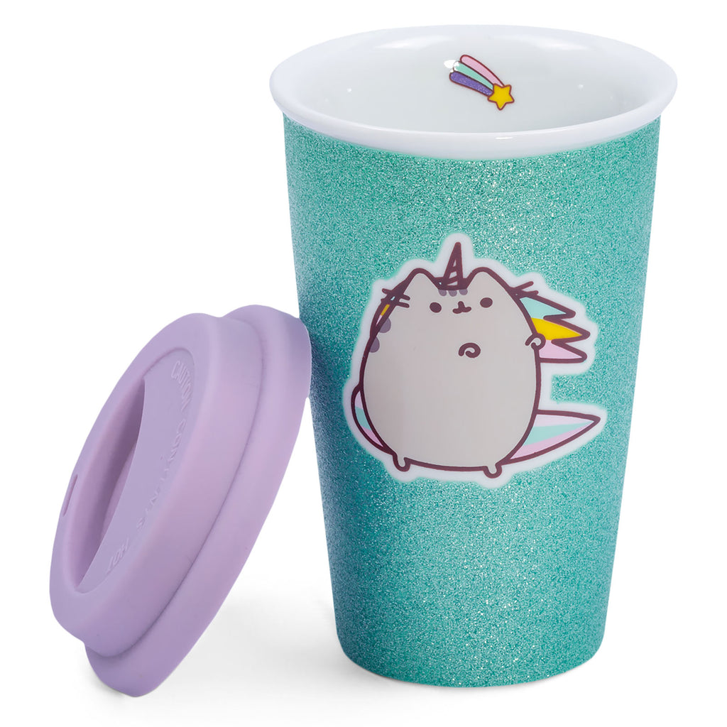 Produktbild Pusheen - Enhörning Glittrig Take Away Mugg
