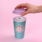 Produktbild Pusheen - Enhörning Glittrig Take Away Mugg