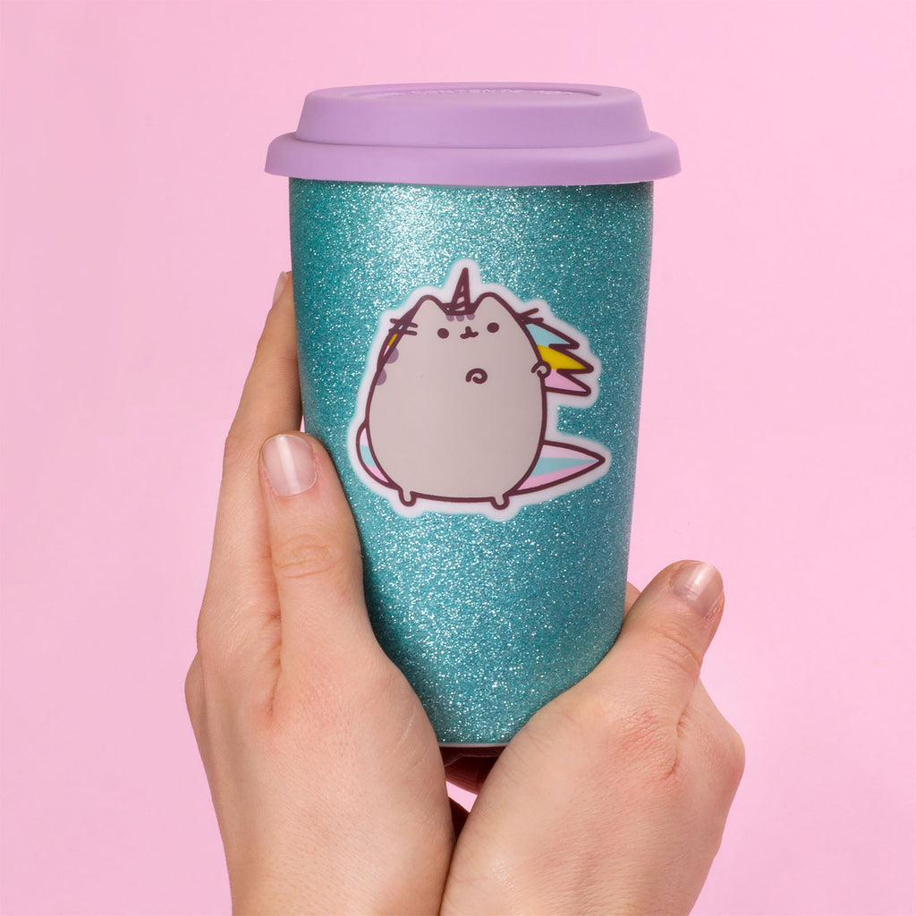 Produktbild Pusheen - Enhörning Glittrig Take Away Mugg