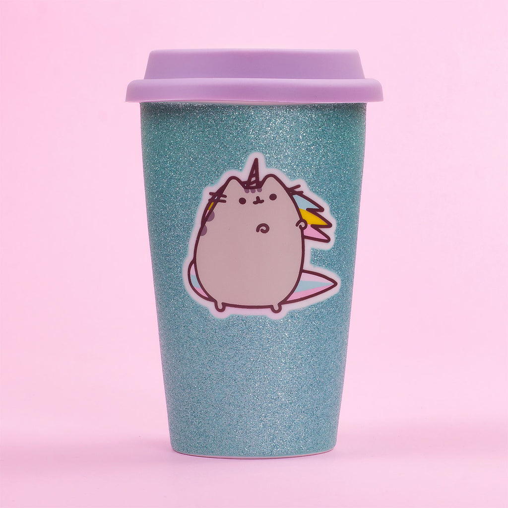 Produktbild Pusheen - Enhörning Glittrig Take Away Mugg