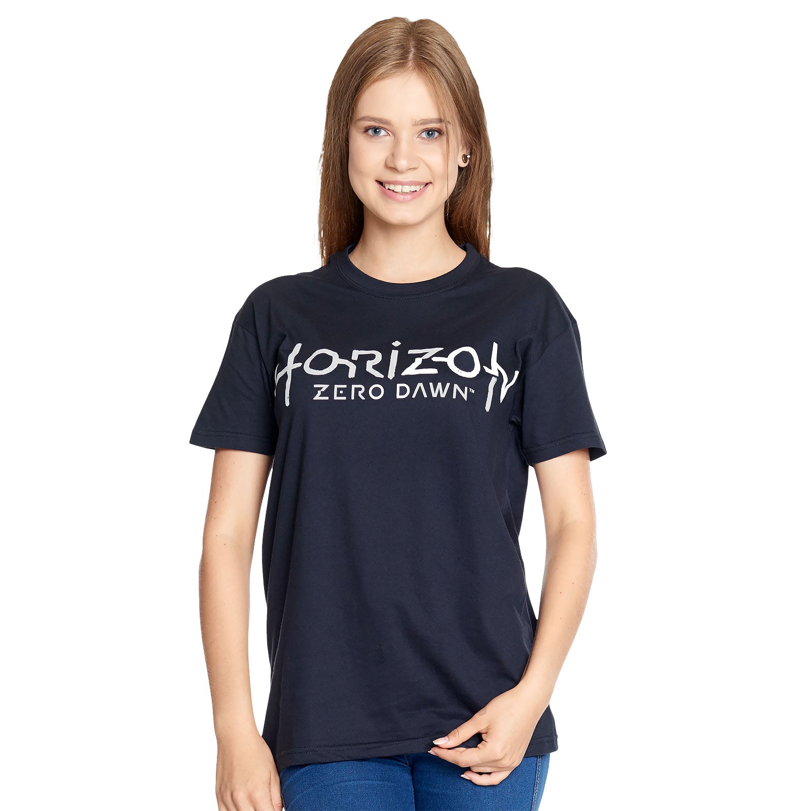 Produktbild Horizon Zero Dawn - Logotyp T-shirt blå