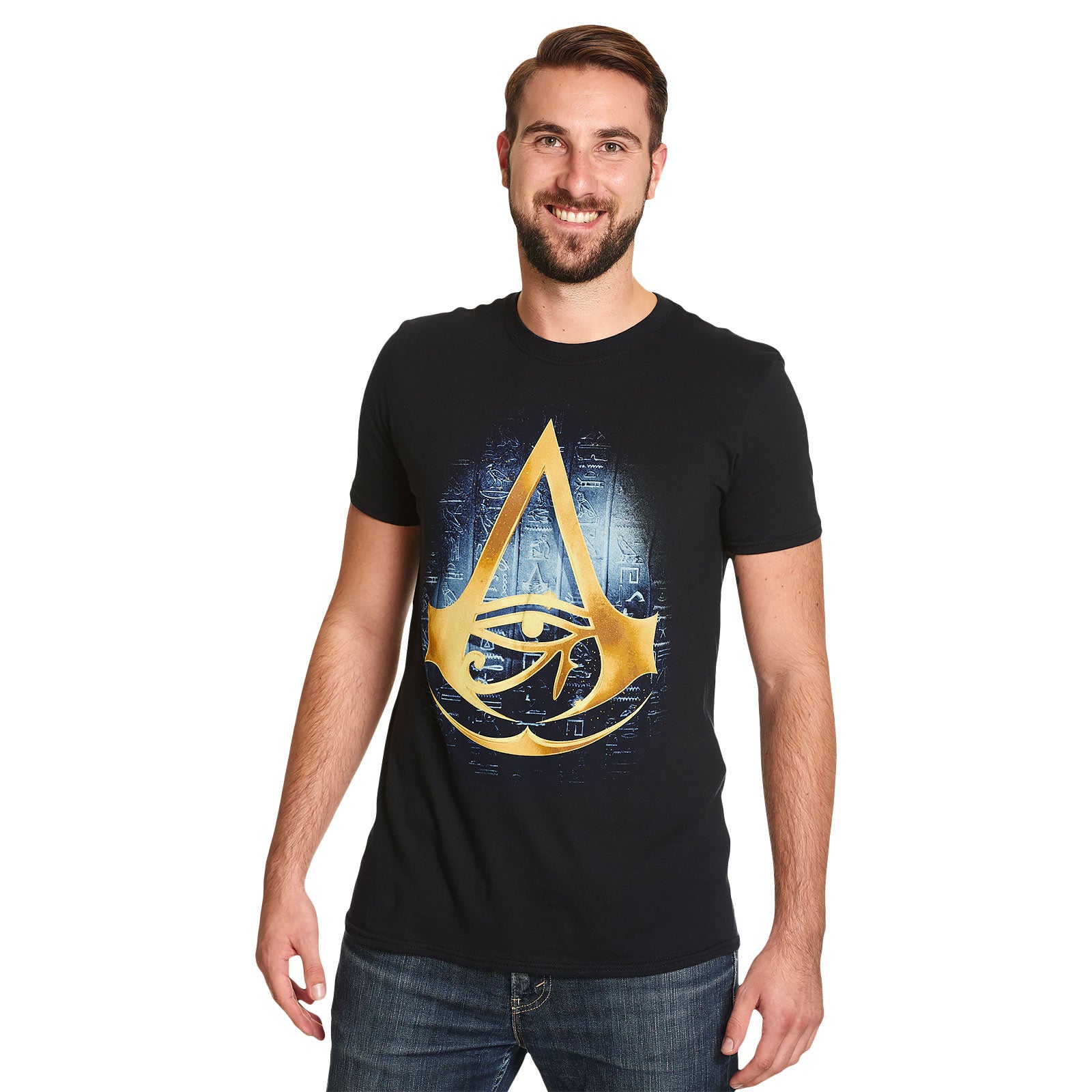 Produktbild Assassins Creed - Origins Logo T-Shirt svart