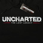 Produktbild Uncharted - Logo Hoodie svart