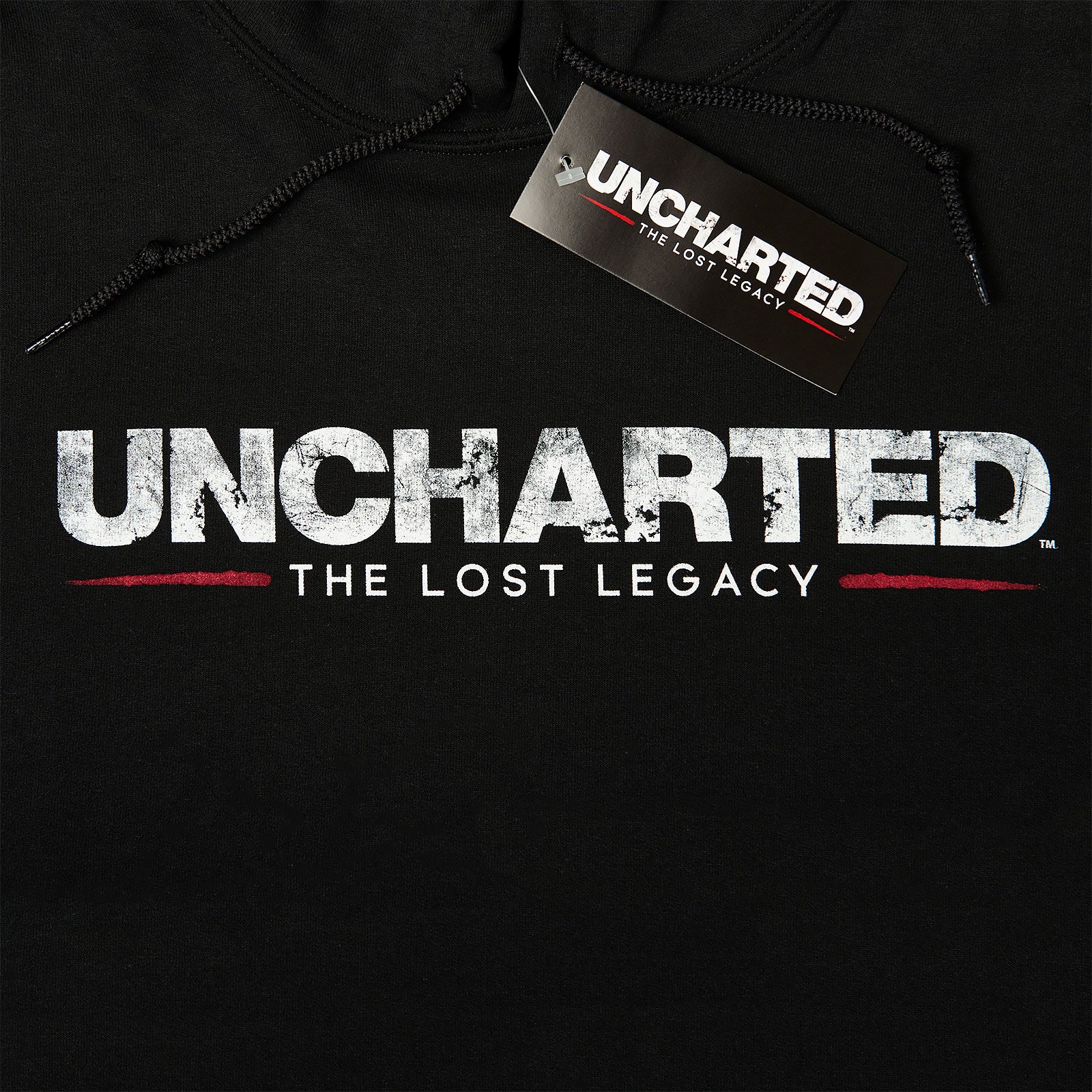 Produktbild Uncharted - Logo Hoodie svart