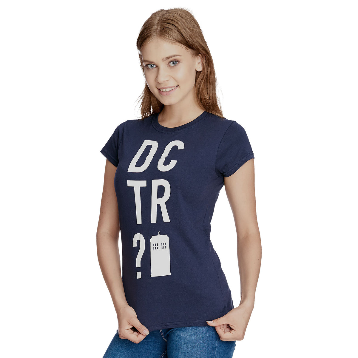 Produktbild Doctor Who - DCTR T-shirt dam blå