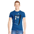 Produktbild Doctor Who - Tardis Police Box T-shirt blå