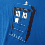 Produktbild Doctor Who - Tardis Police Box T-shirt blå