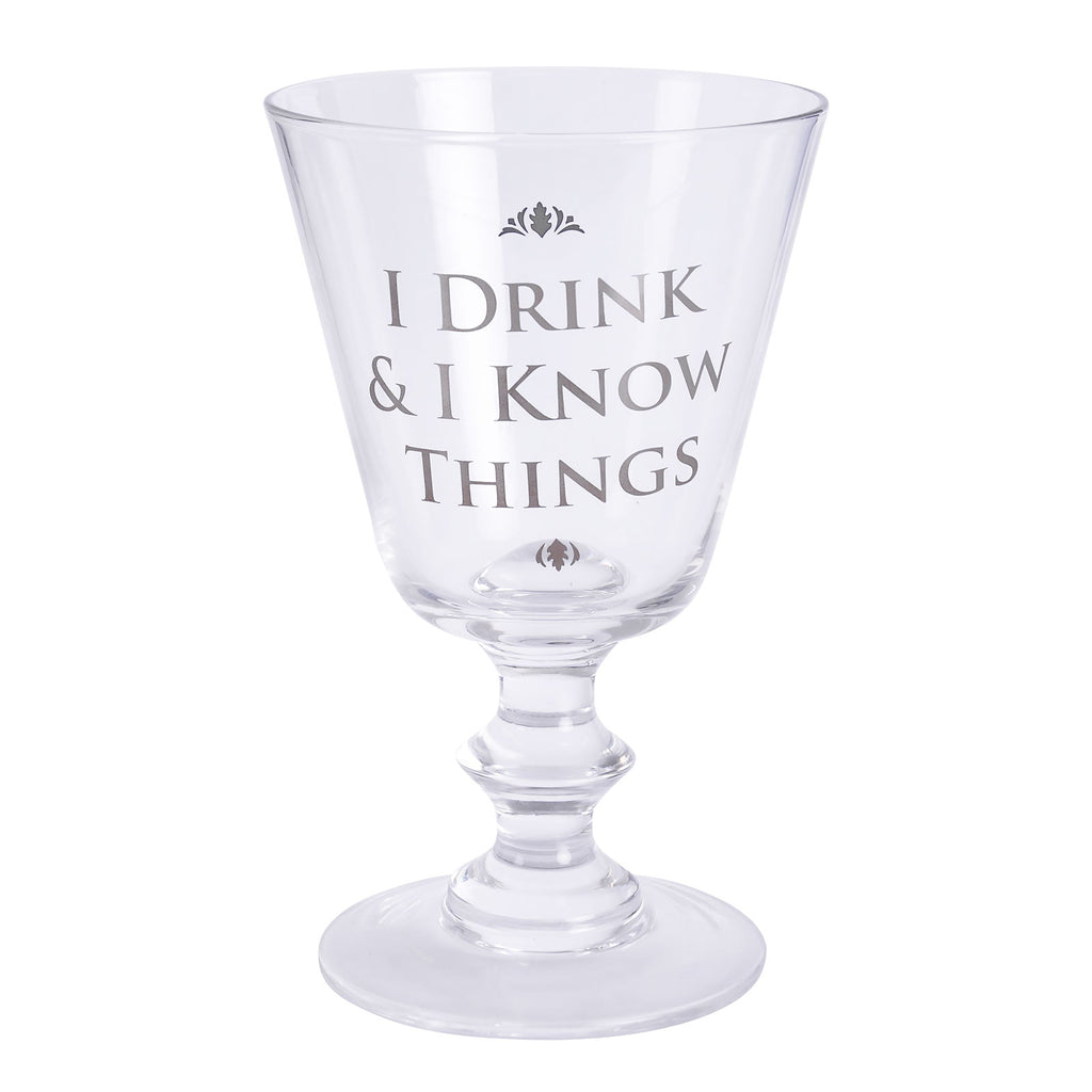 Produktbild Game of Thrones - Drink and Know Vinglas