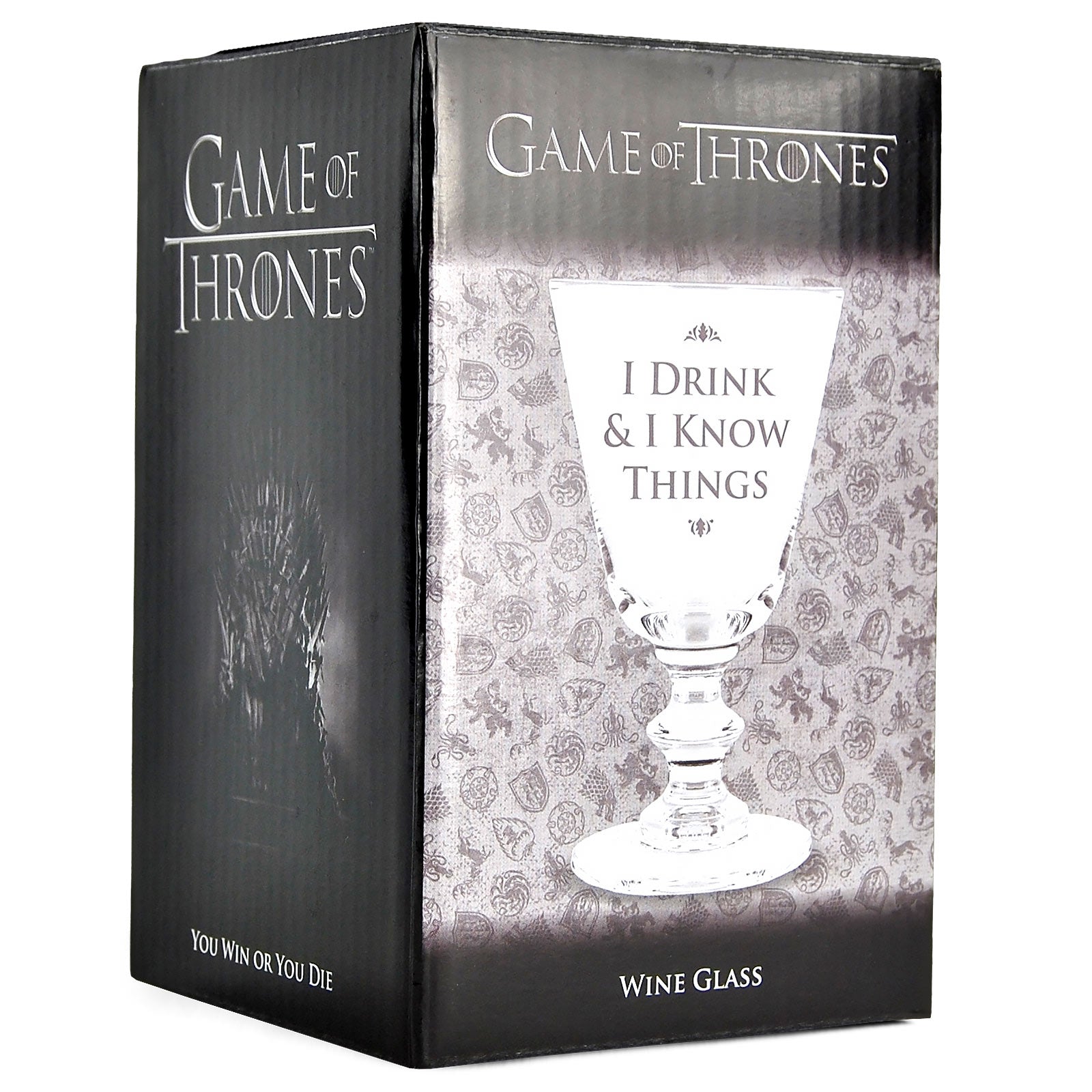 Produktbild Game of Thrones - Drink and Know Vinglas