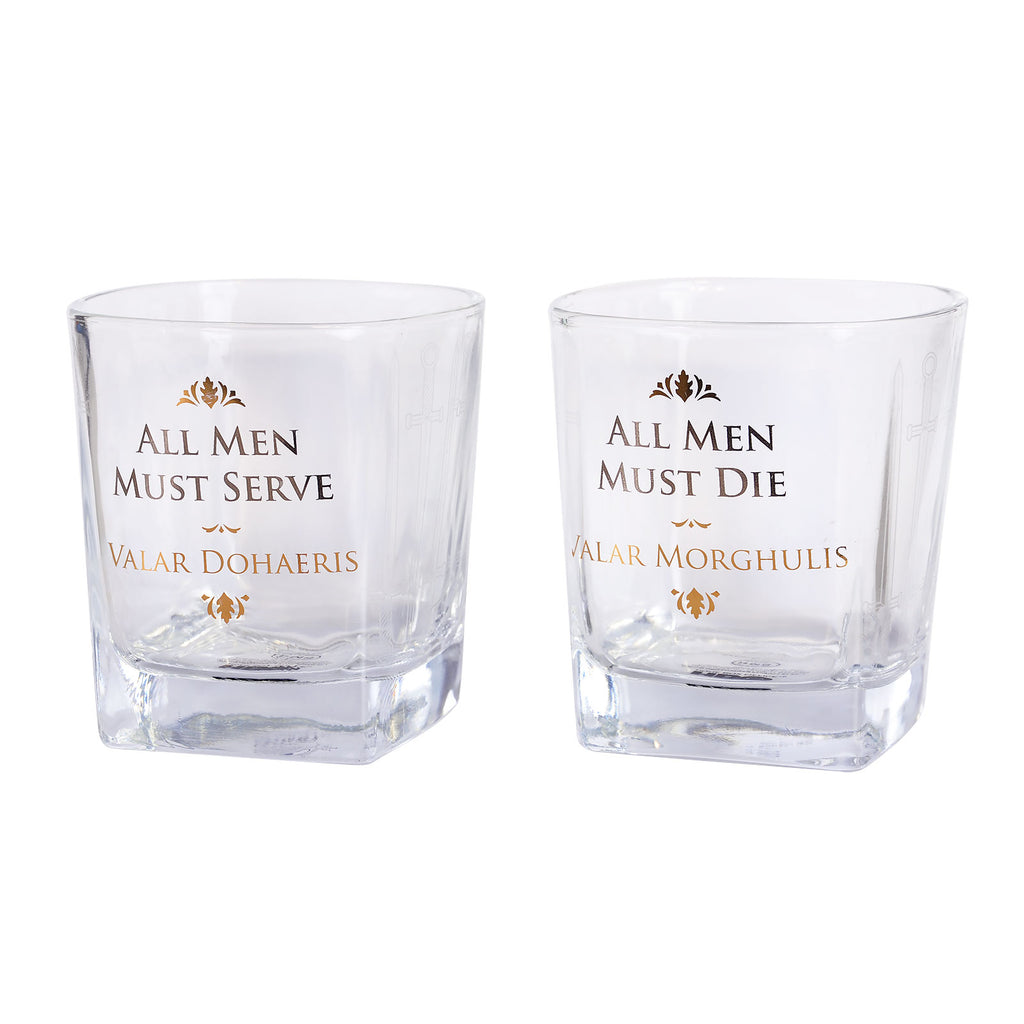 Produktbild Game of Thrones - Serve & Die Glass Set