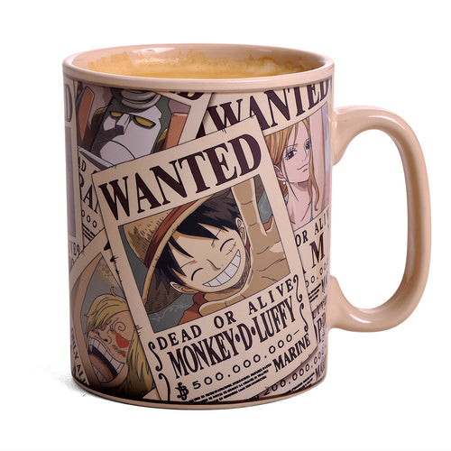 Produktbild One Piece - Wanted Termoeffekt Mugg