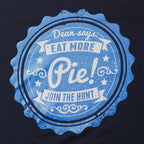 Produktbild Supernatural - Eat More Pie T-shirt blå