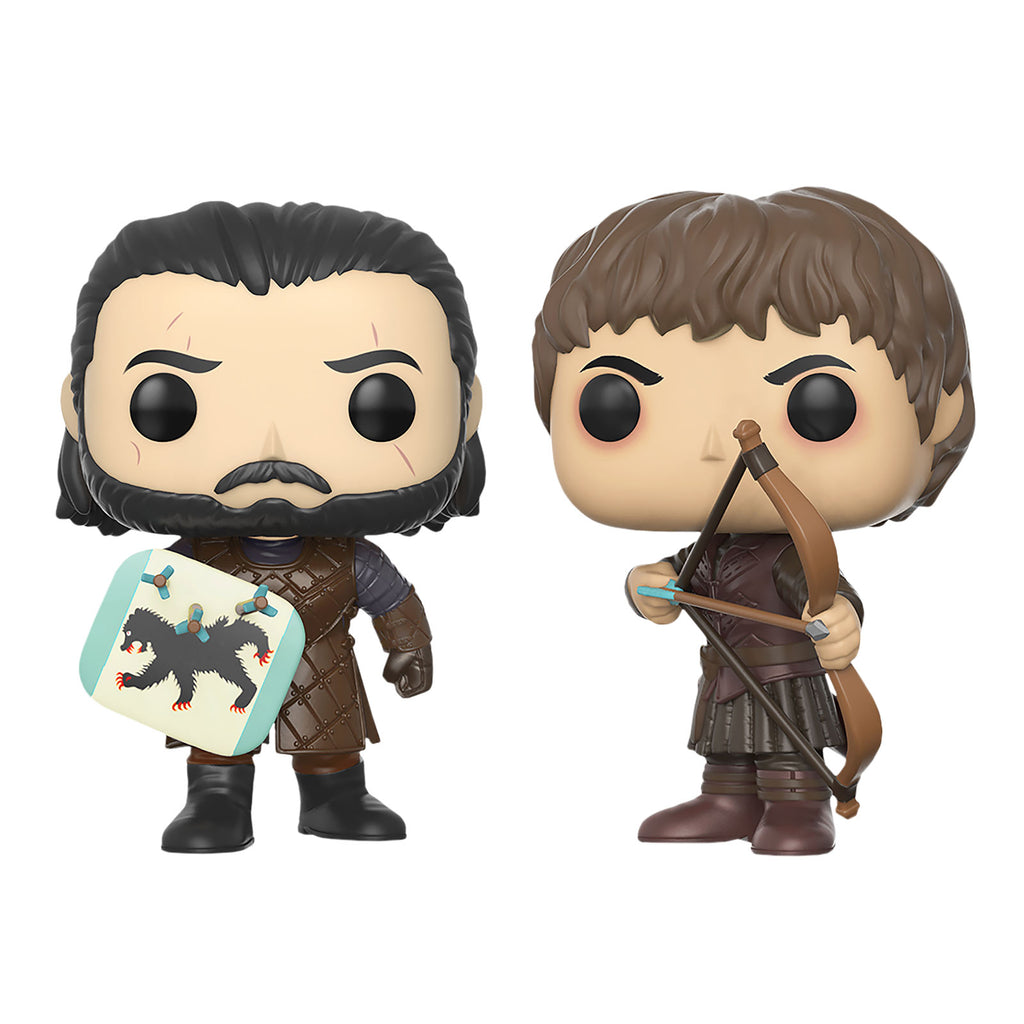 Produktbild Game of Thrones - Jon Snow & Ramsay Bolton Mini-Figurer