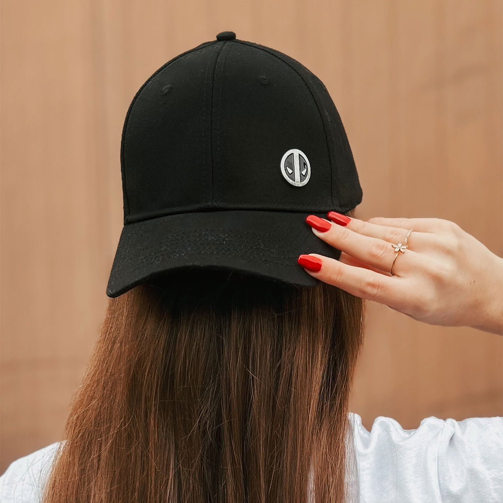 Produktbild Deadpool - Metall-logotyp Basecap svart