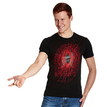Produktbild Spider-Man - Svart Spider Web T-shirt