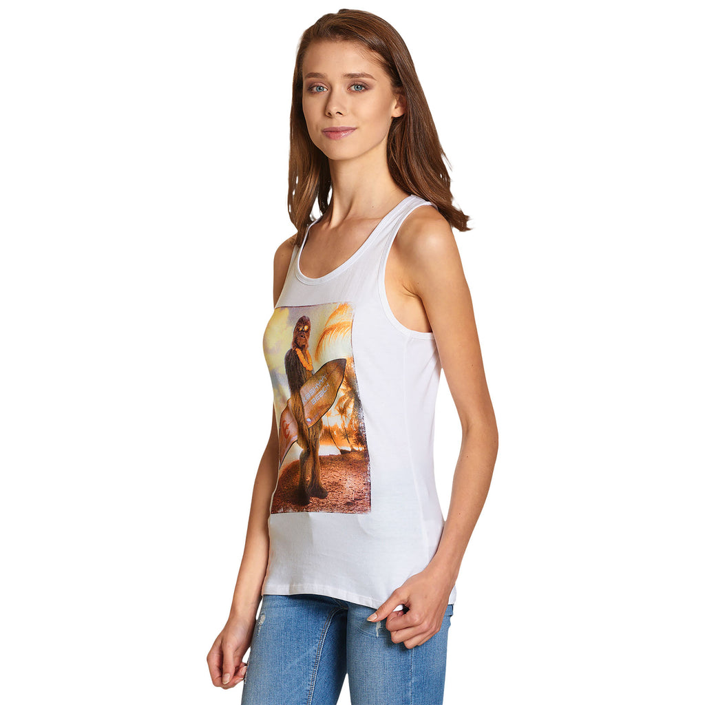 Produktbild Star Wars - Wookiee Surfer Linne vit