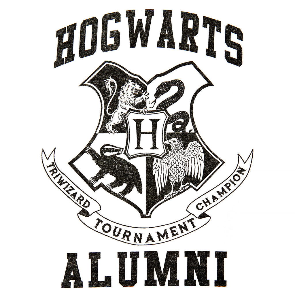 Produktbild Harry Potter - Hogwarts Alumni T-shirt dam vit