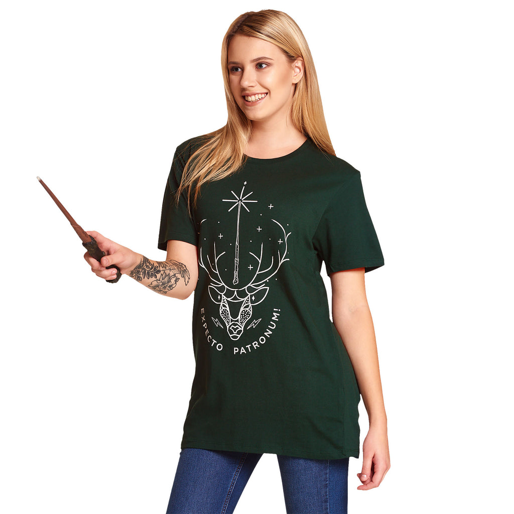 Produktbild Harry Potter - Expecto Patronum T-shirt grön
