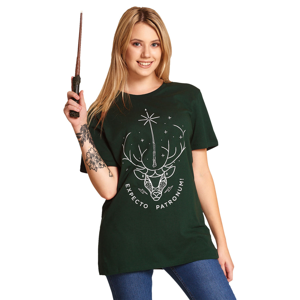 Produktbild Harry Potter - Expecto Patronum T-shirt grön