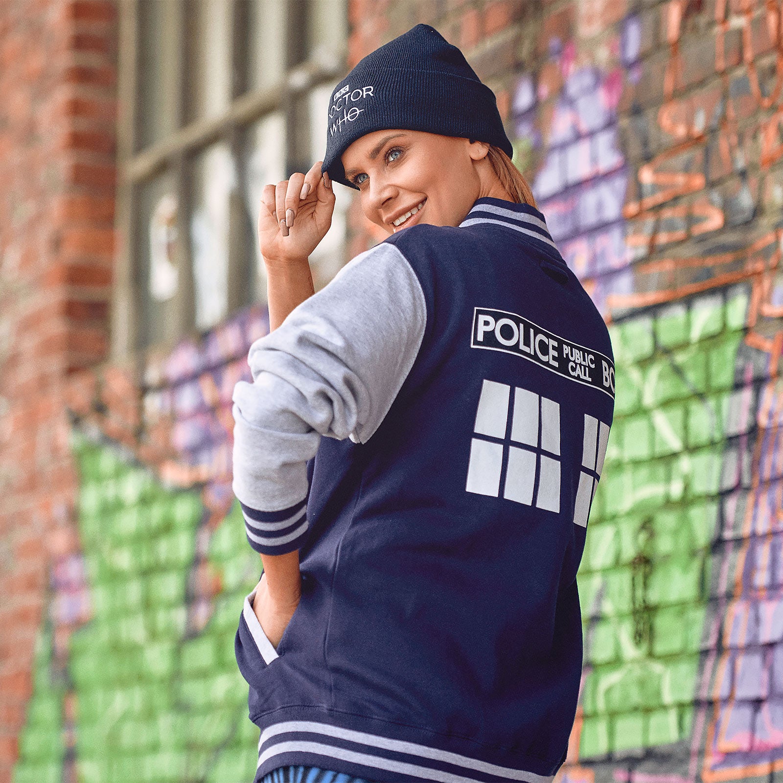 Produktbild Doctor Who - Tardis College Jacka
