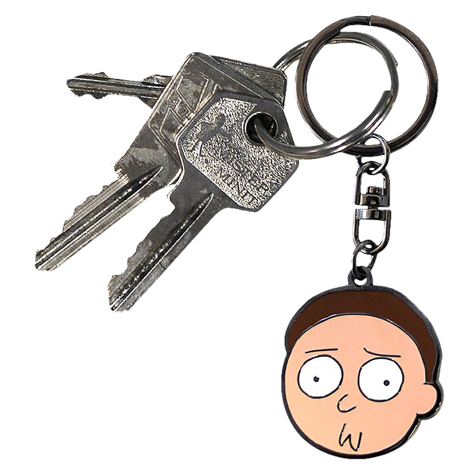 Produktbild Rick and Morty - Morty Face Nyckelring