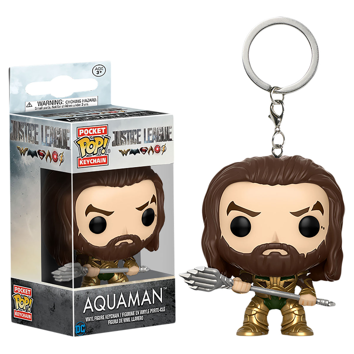 Produktbild Justice League - Aquaman nyckelring