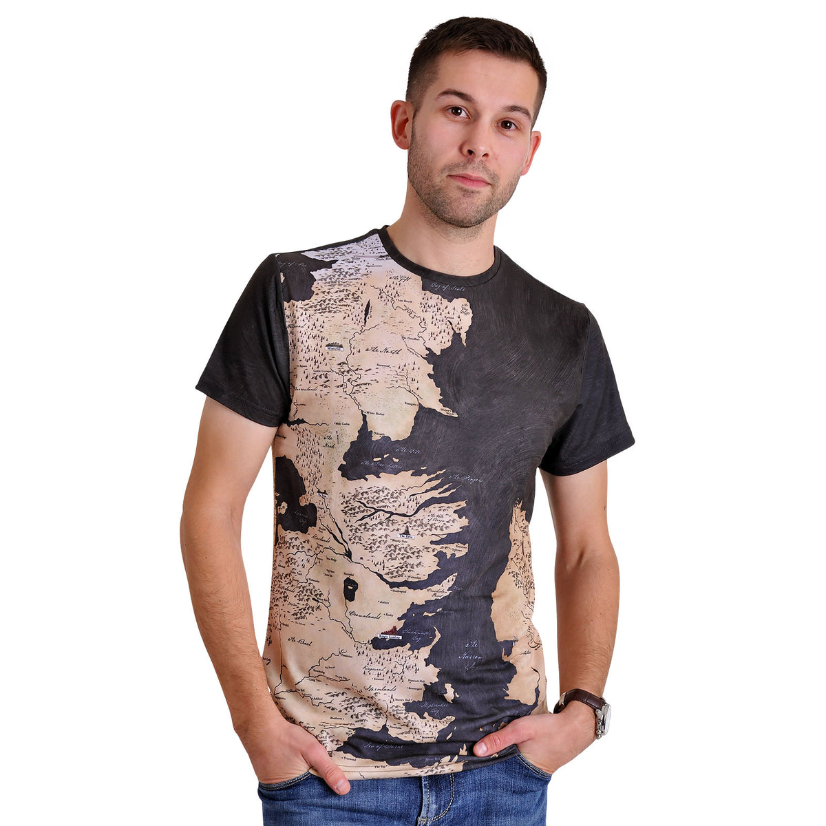 Produktbild Game of Thrones - Westeros och Essos T-shirt
