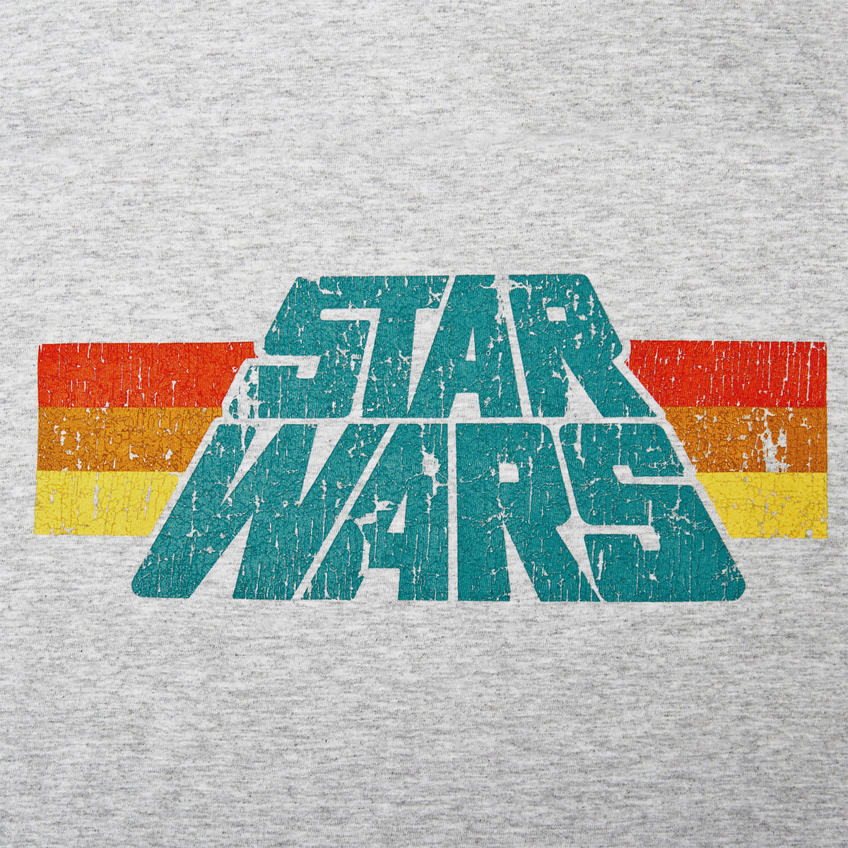 Produktbild Star Wars - Vintage 77 Logo T-shirt grå