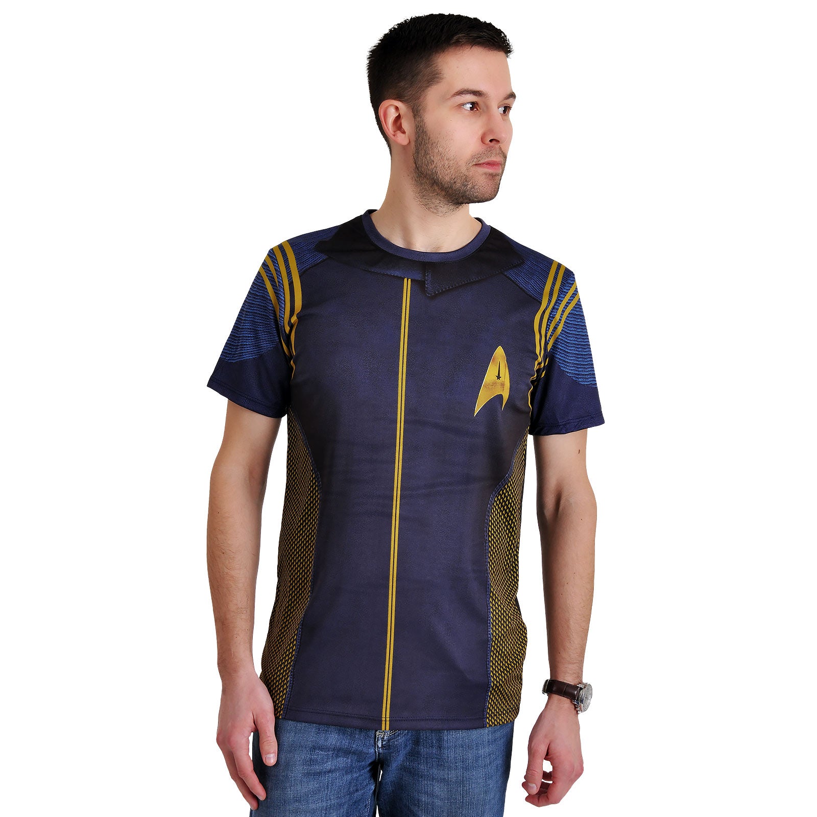 Produktbild Star Trek - Discovery Commander Uniform T-shirt blå