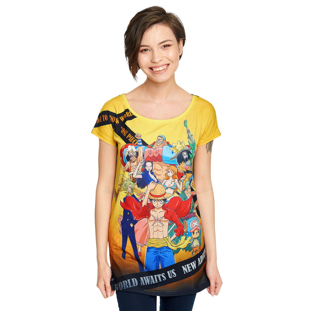 Produktbild One Piece - Crew New World T-shirt Dam Loose Fit