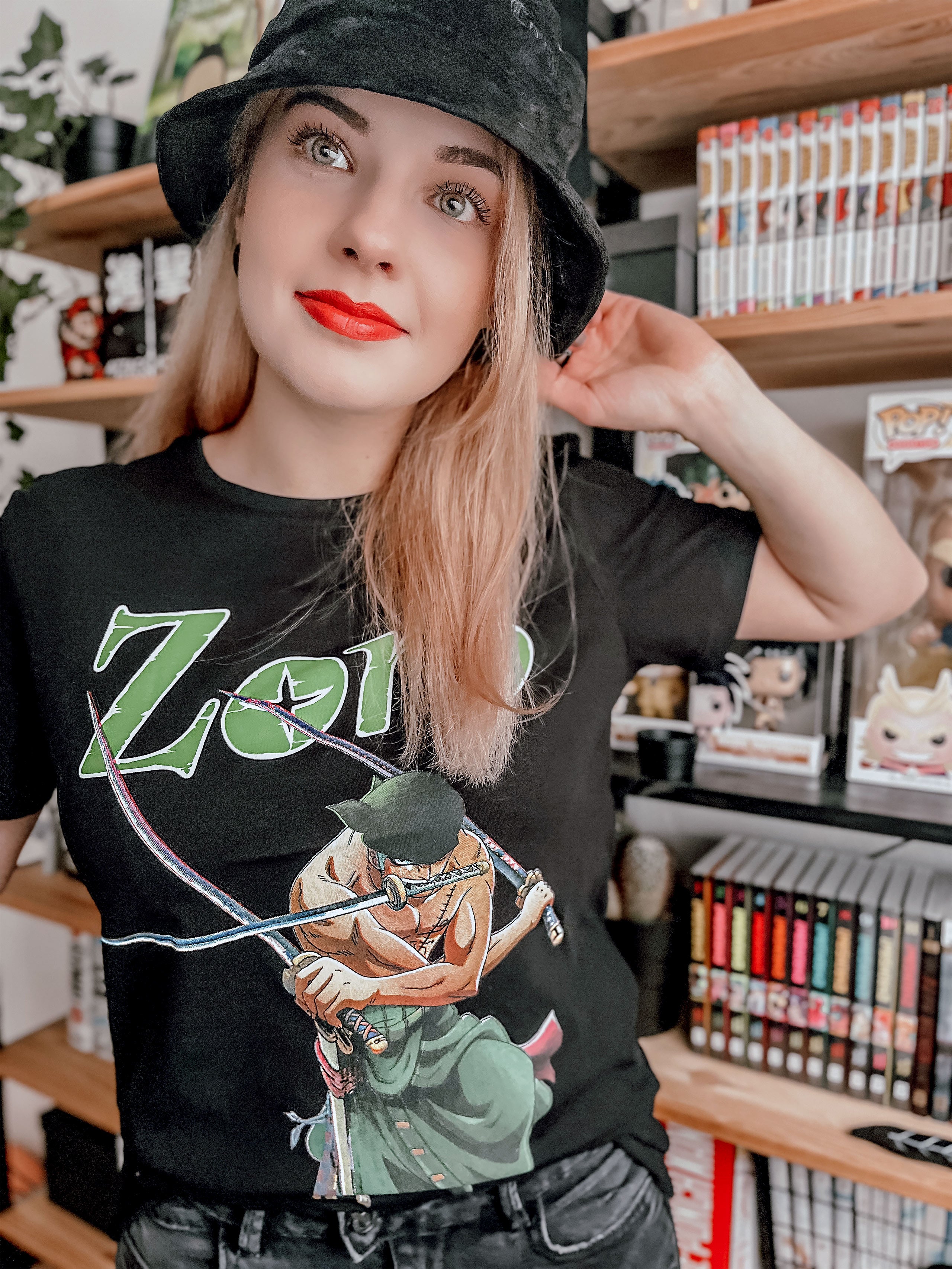 Produktbild One Piece - Zoro T-shirt svart