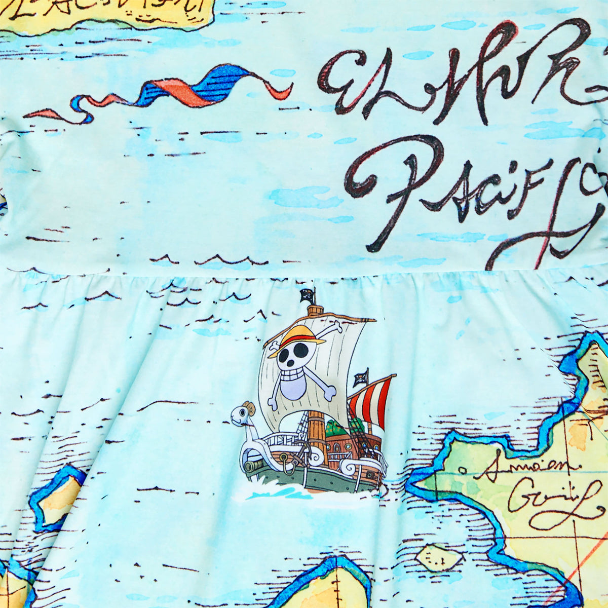 Produktbild One Piece - East Blue Map Miniklänning