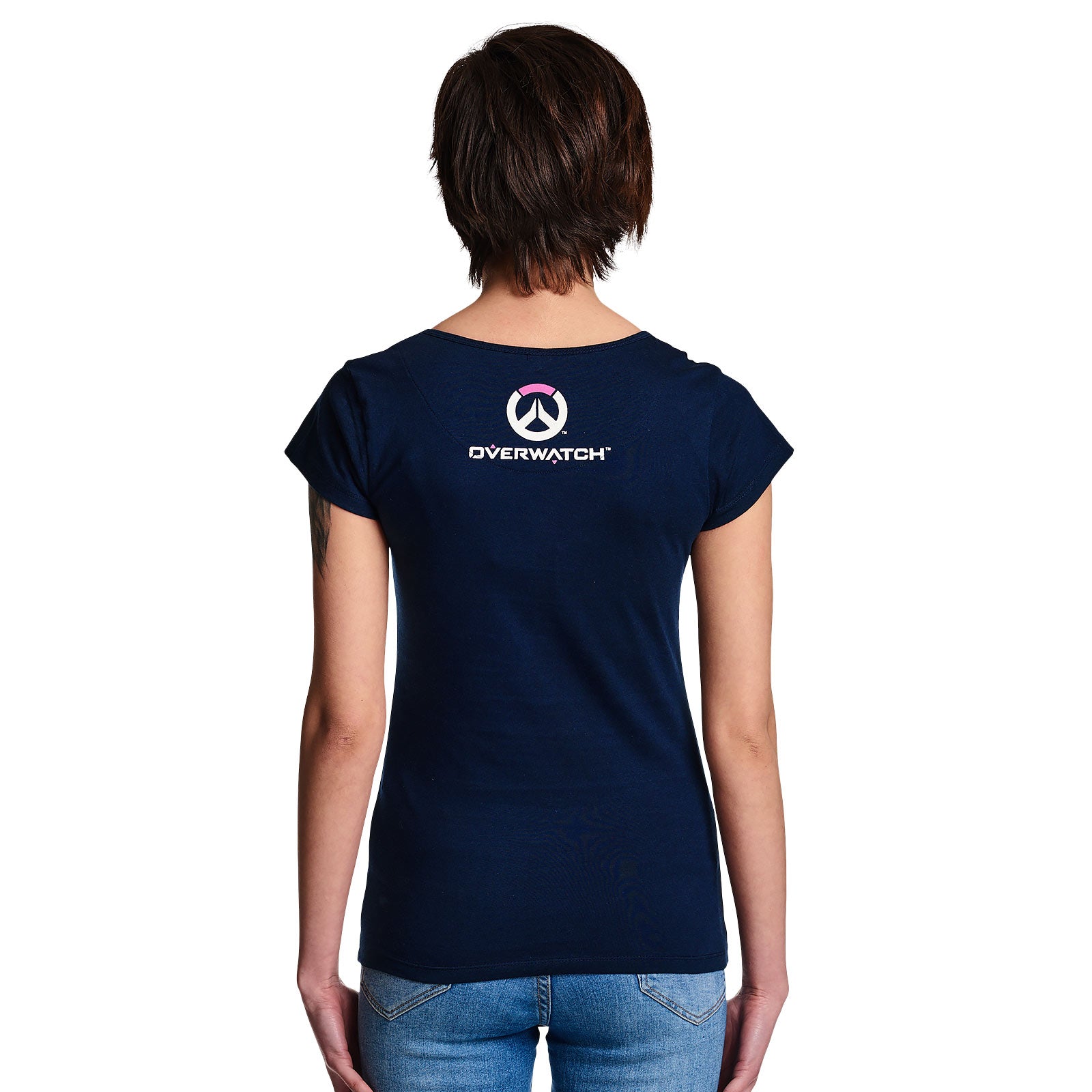 Product image Overwatch - One Shot One Kill T-Shirt ladies blue