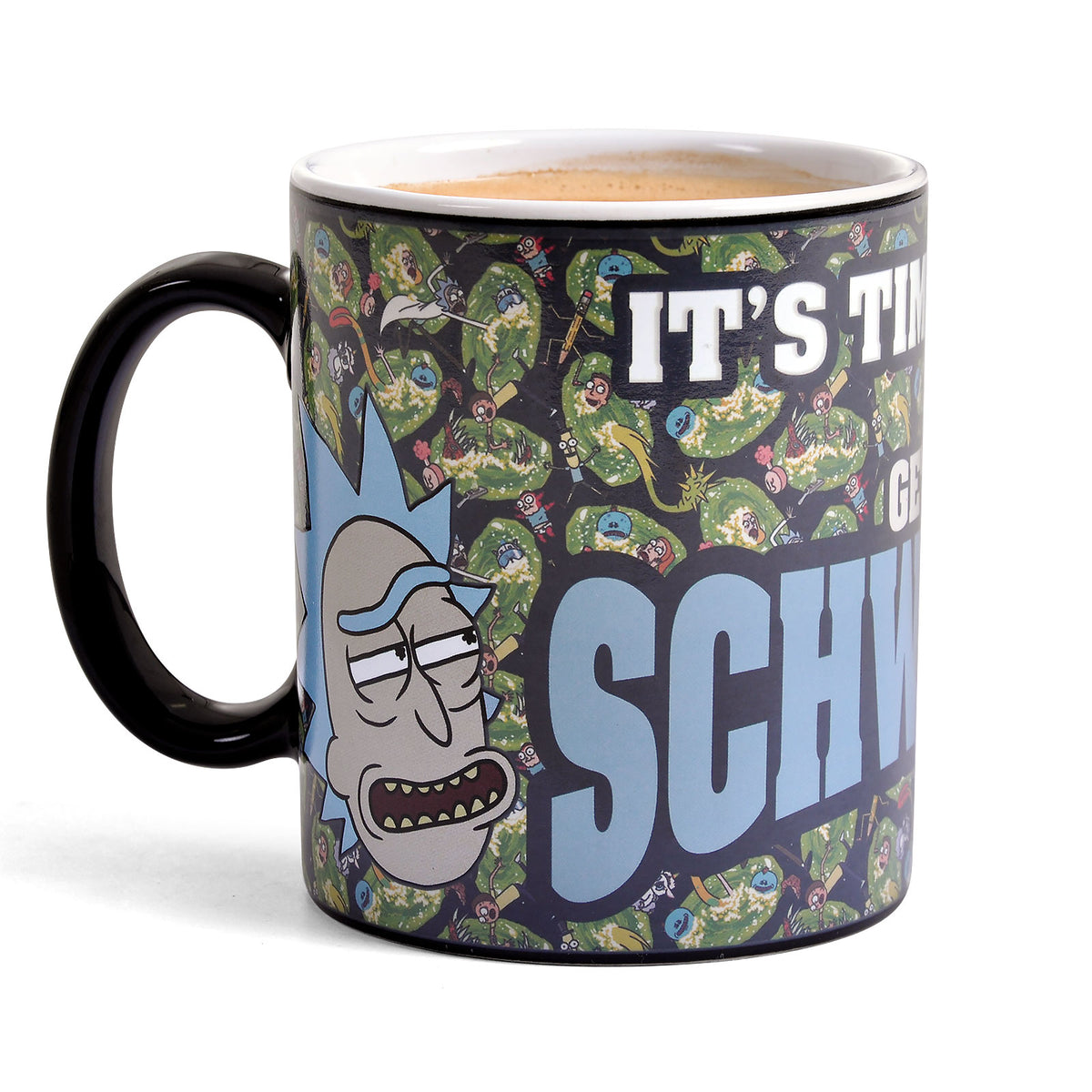 Product image Rick and Morty - Get Schwifty thermo effect mug