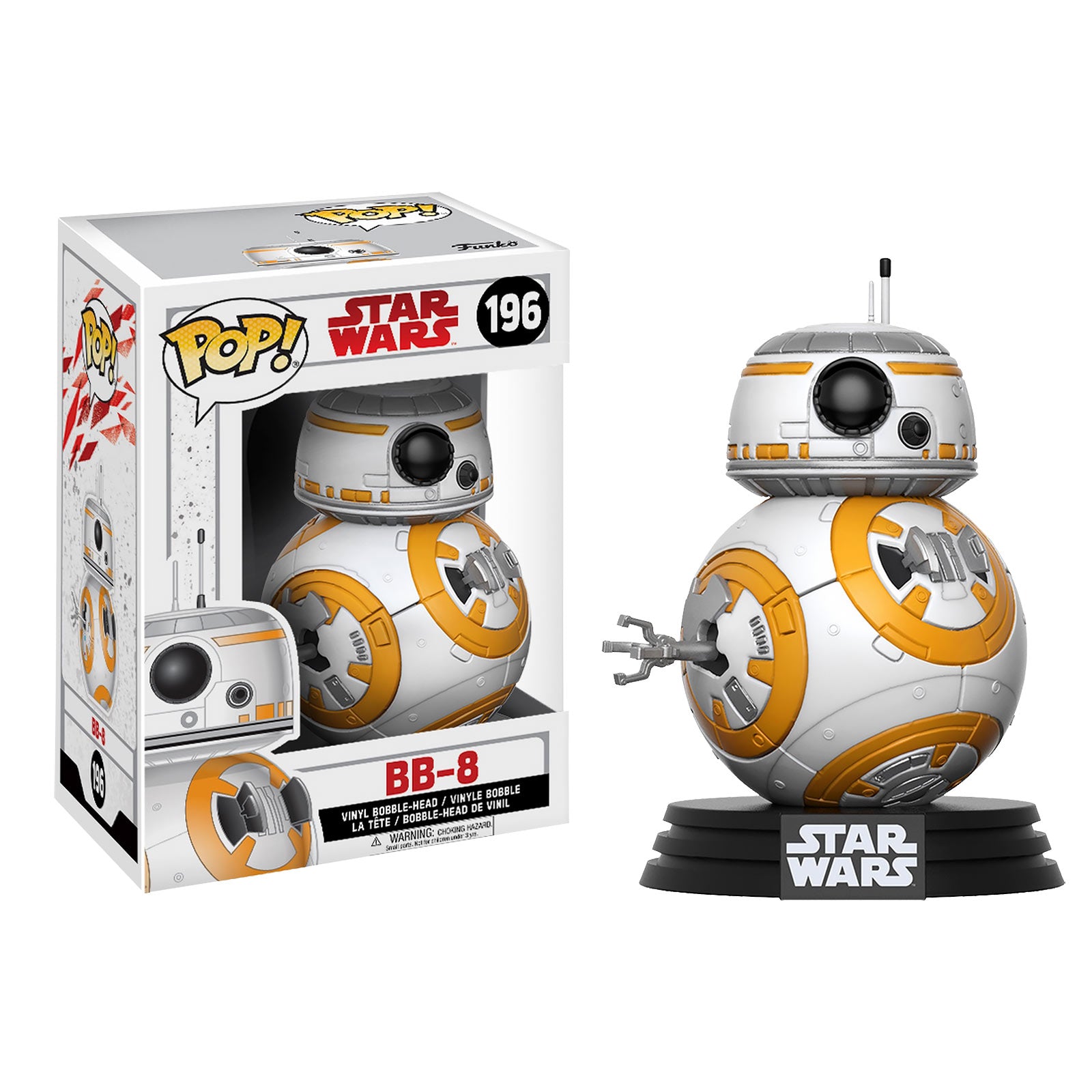 Produktbild Star Wars - BB-8 vickande huvudfigur